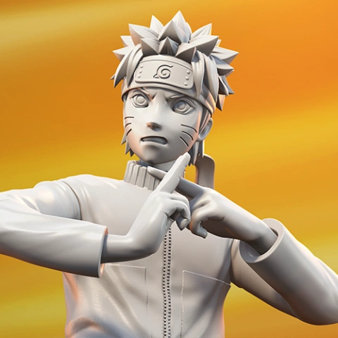 Naruto 3D Printer Files | Assembly STL Model