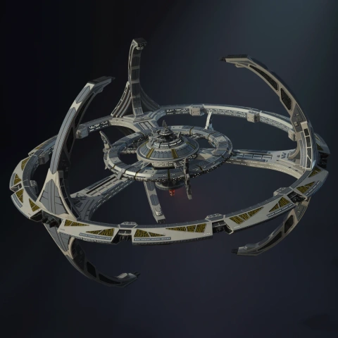Deep Space 9 3D Printer Files | Assembly STL Model