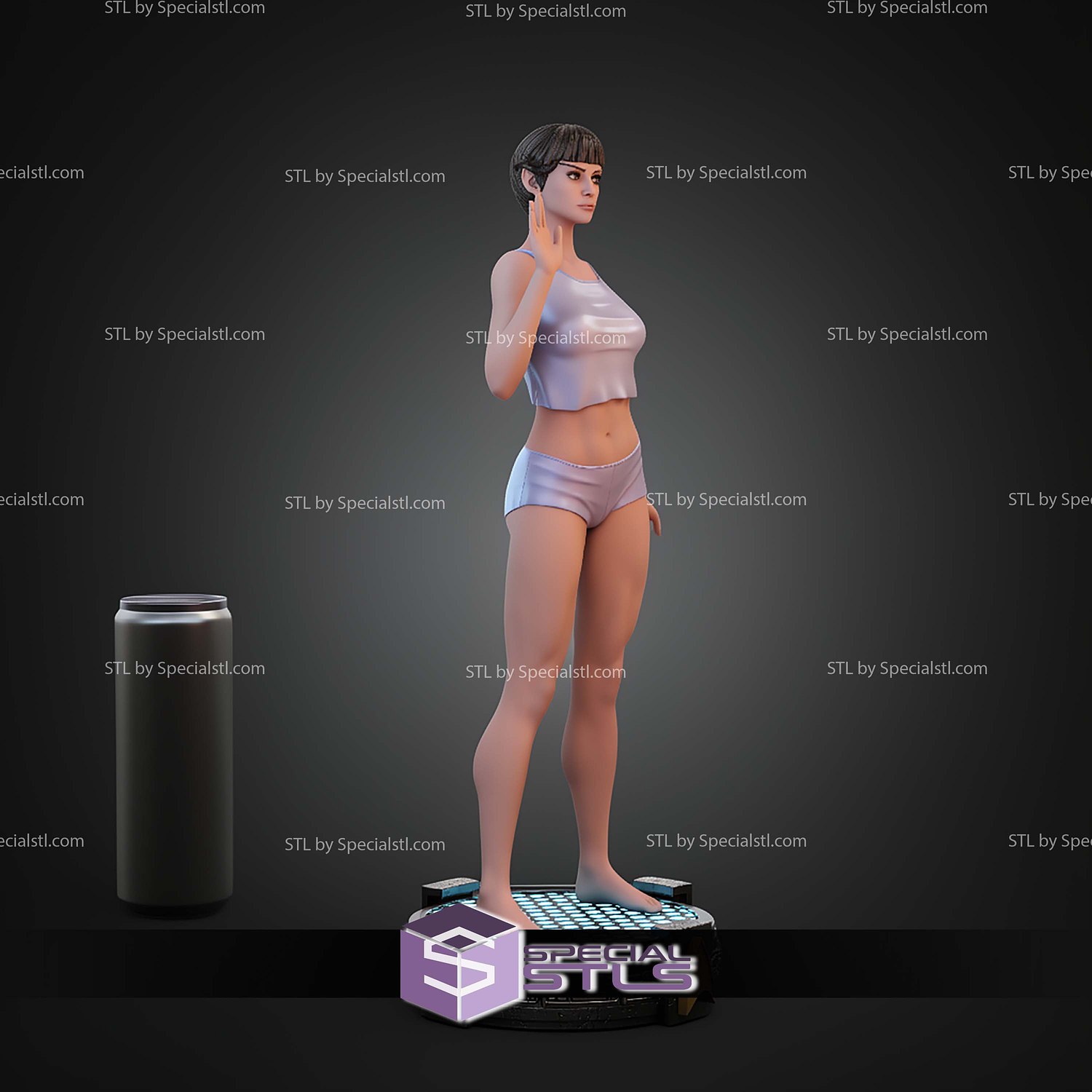 TPol Star trek Hi STL Files 3D Model — view 4
