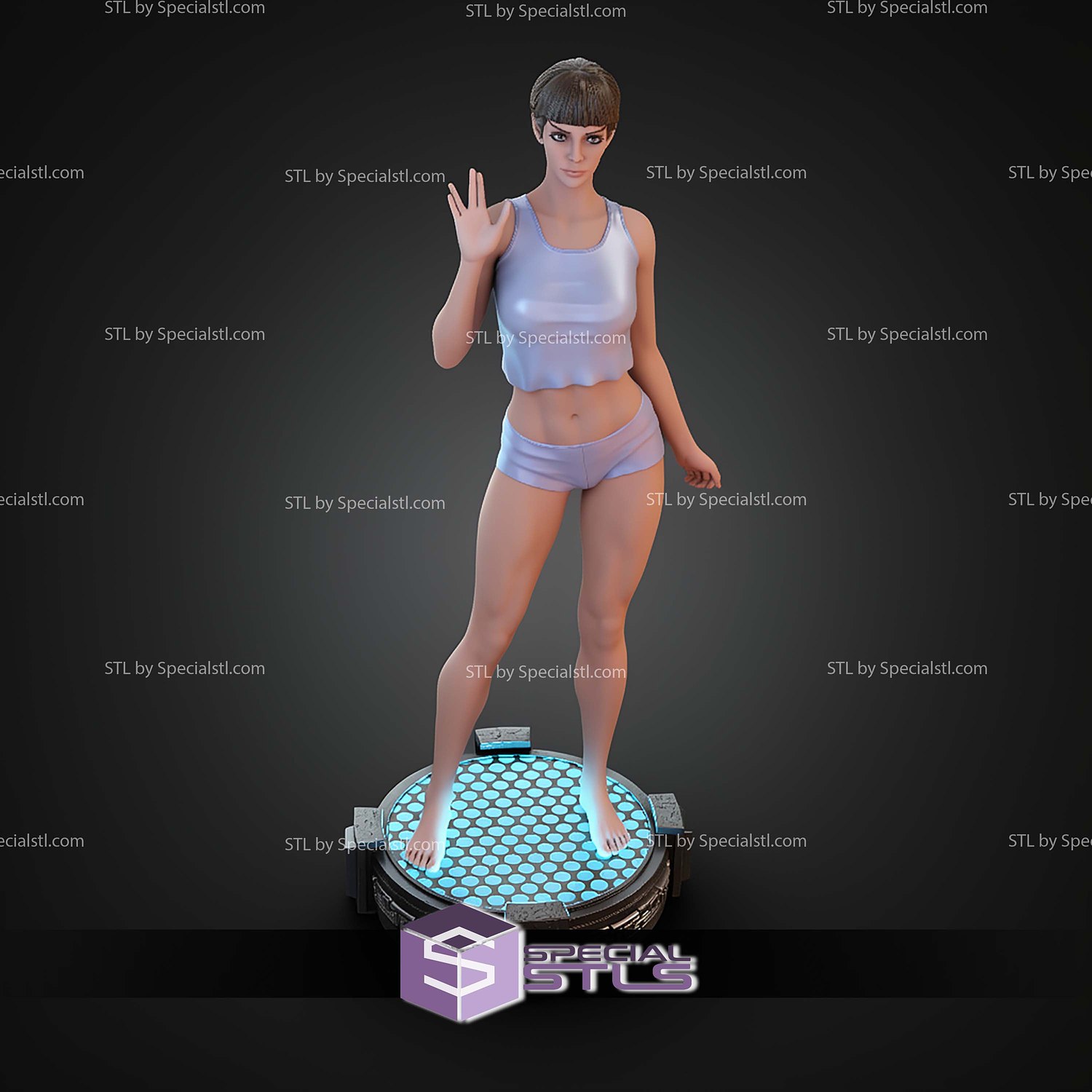 TPol Star trek Hi STL Files 3D Model — view 5