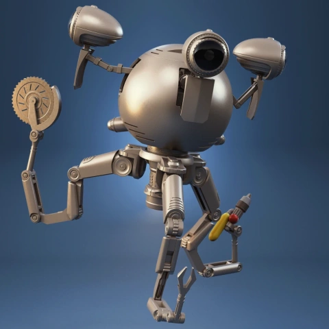 Codsworth 3D Printing Model | Assembly + Active STL Model