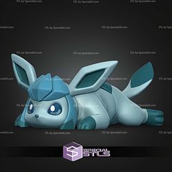 Super Basic STL Flexi Glaceon V2 3D Model