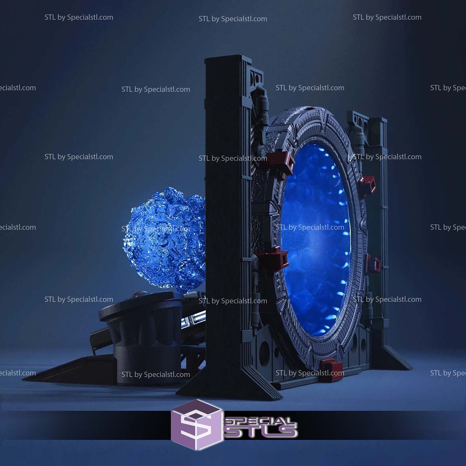 Stargate TV Series STL Printer Files 3D Model — view 2