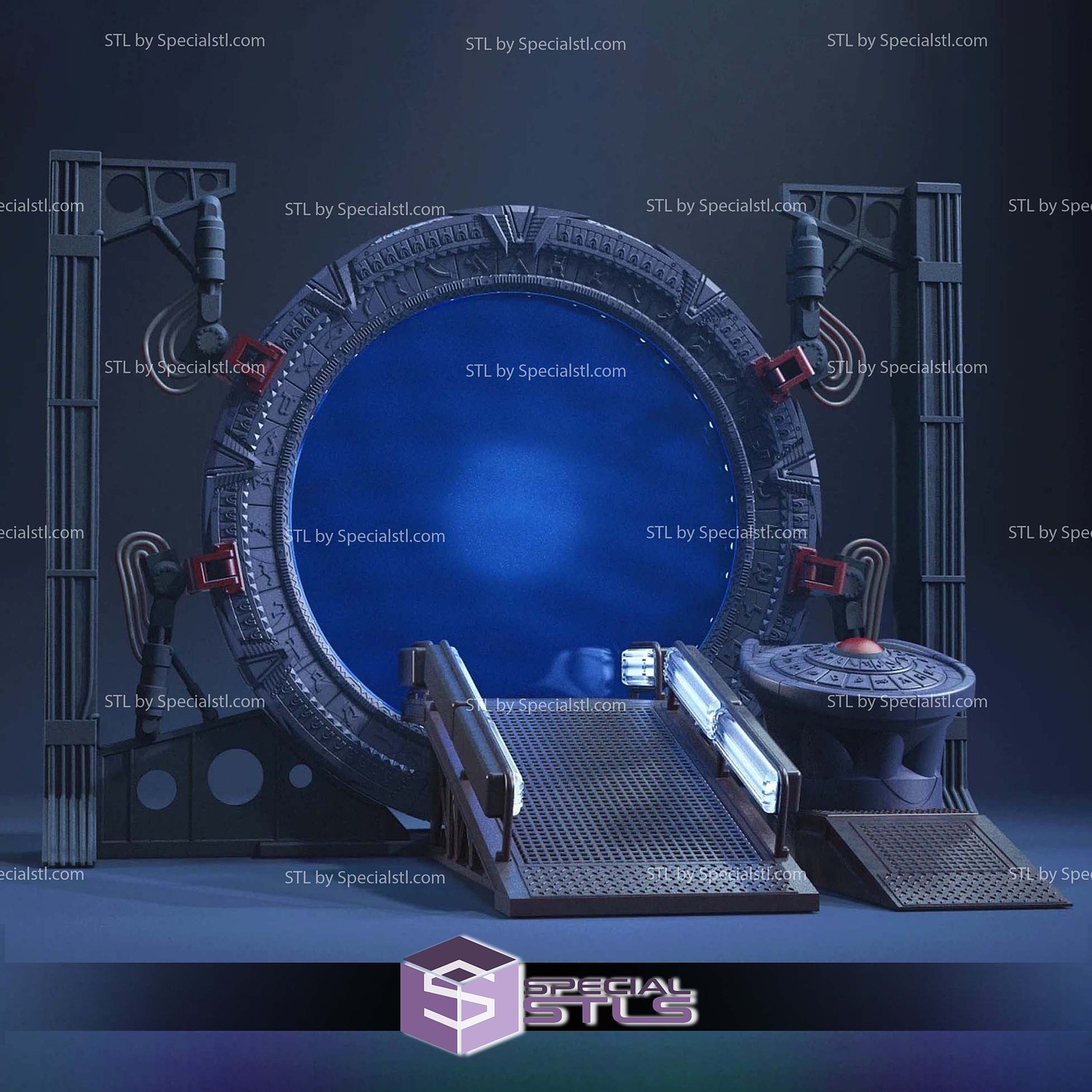 Stargate TV Series STL Printer Files 3D Model — view 3