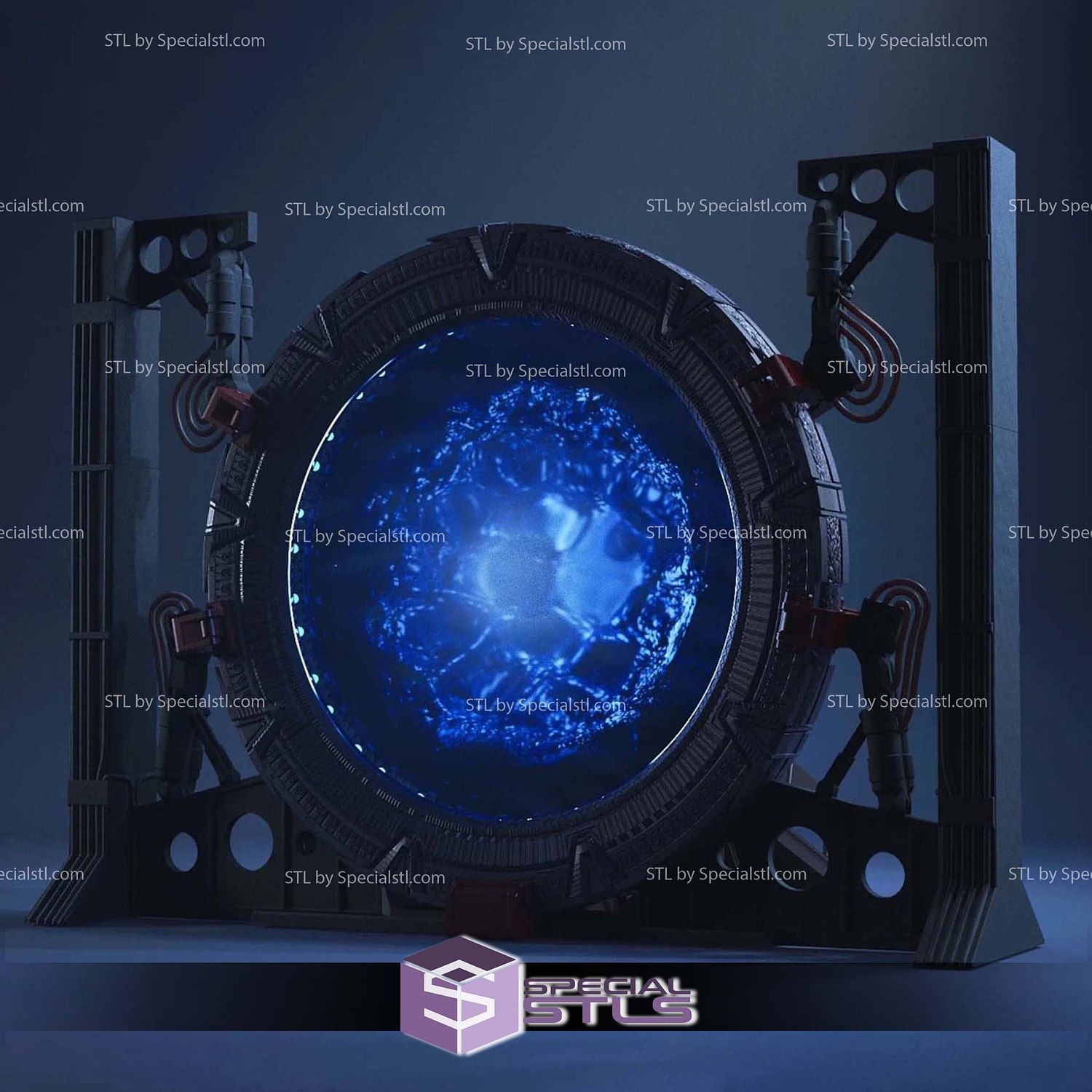 Stargate TV Series STL Printer Files 3D Model — view 4