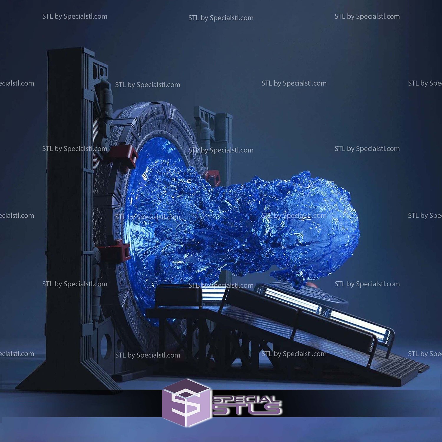 Stargate TV Series STL Printer Files 3D Model — view 5