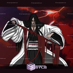 Unohana Retsu Bleach Bust 3D Printer Files STL Model