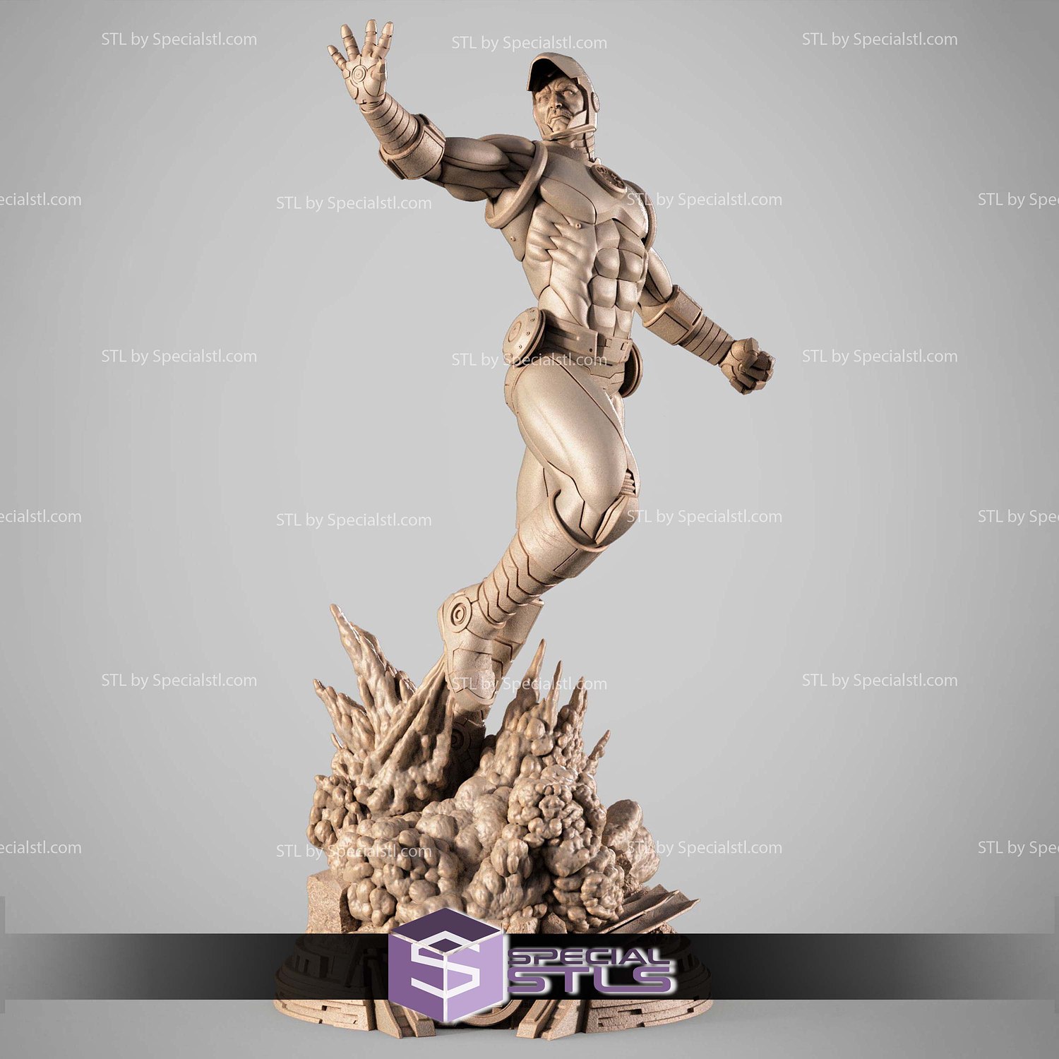 Ironman Comics 3D Printer Files STL Model — view 2