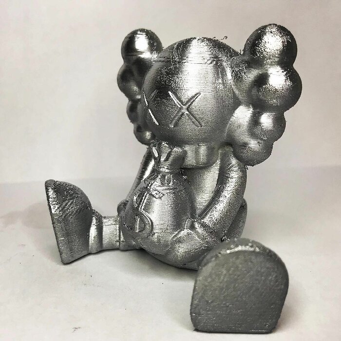 Mini Kaws Cash Bag 3D STL Model — view 2