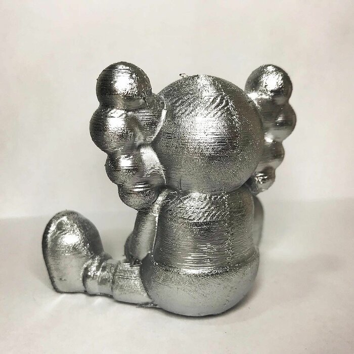 Mini Kaws Cash Bag 3D STL Model — view 4