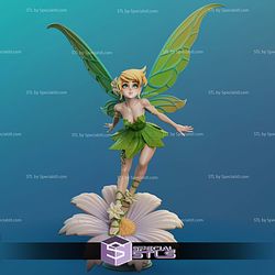 Tinkerbell Anime Style STL Files 3D Model