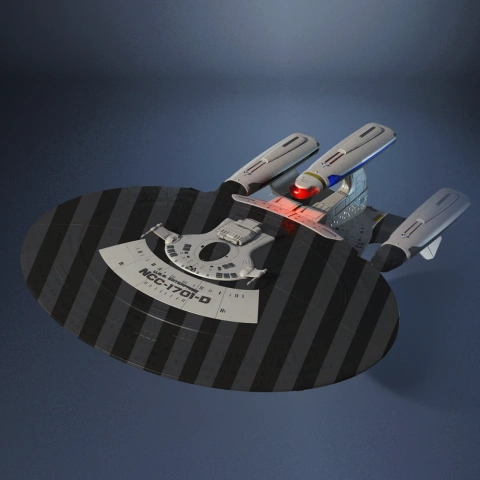 Galaxy X-Class Dreadnought Kit 3D Printer Files | Assembly STL Model