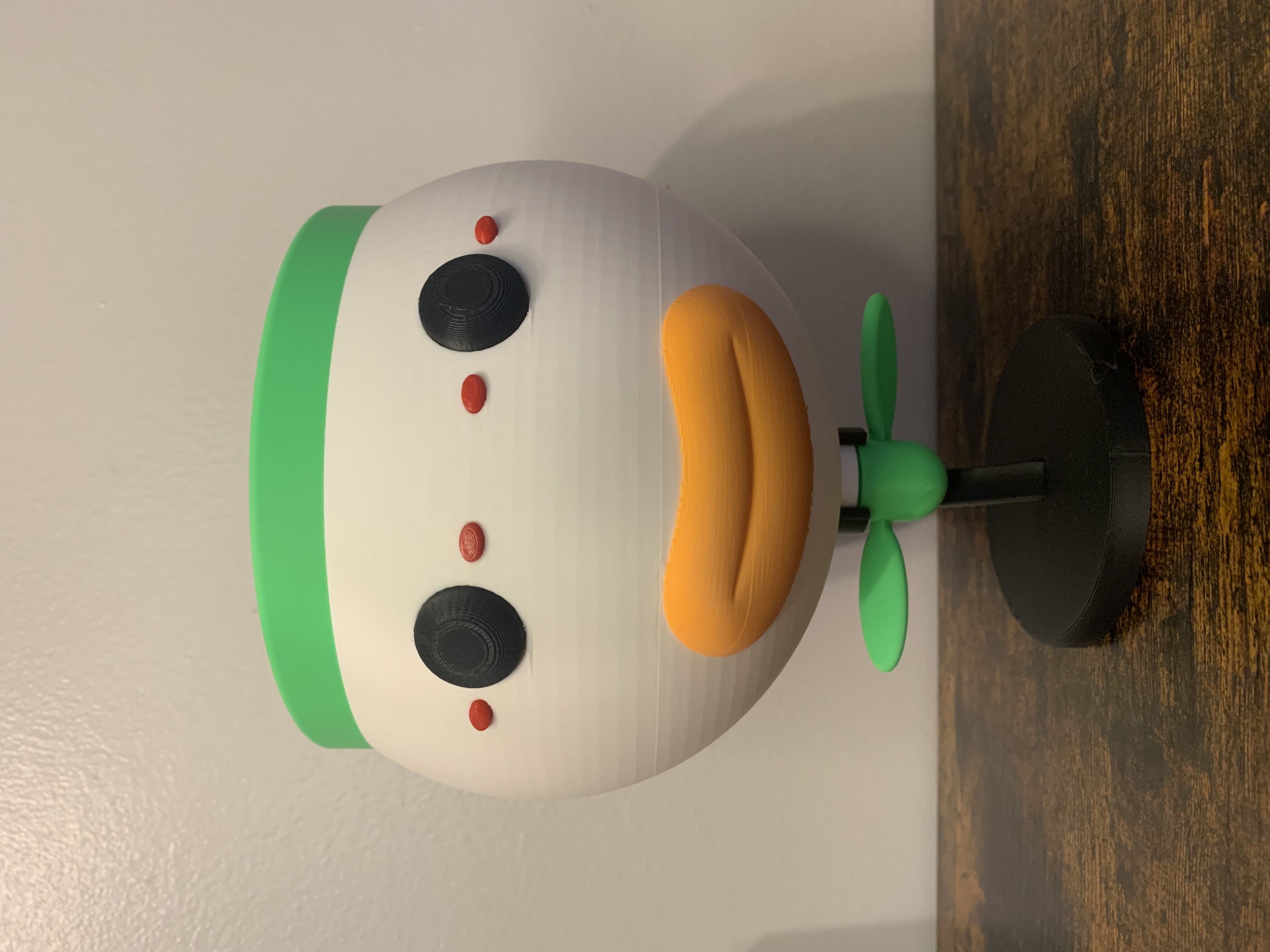 Bowser Jr.'s Clown Car (multi-part model) 3D STL Model