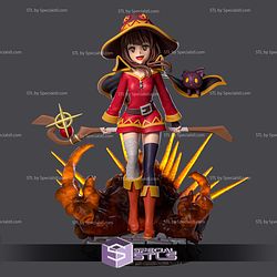 Megumin Explosion Base 3D Printer Files STL Model