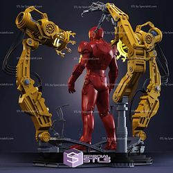 Iron Man and Suit-Up Gantry 3D Printer Files STL Model