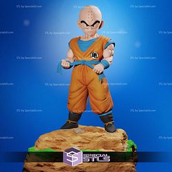 Krillin Z Warrior V2 3D Printer Files STL Model