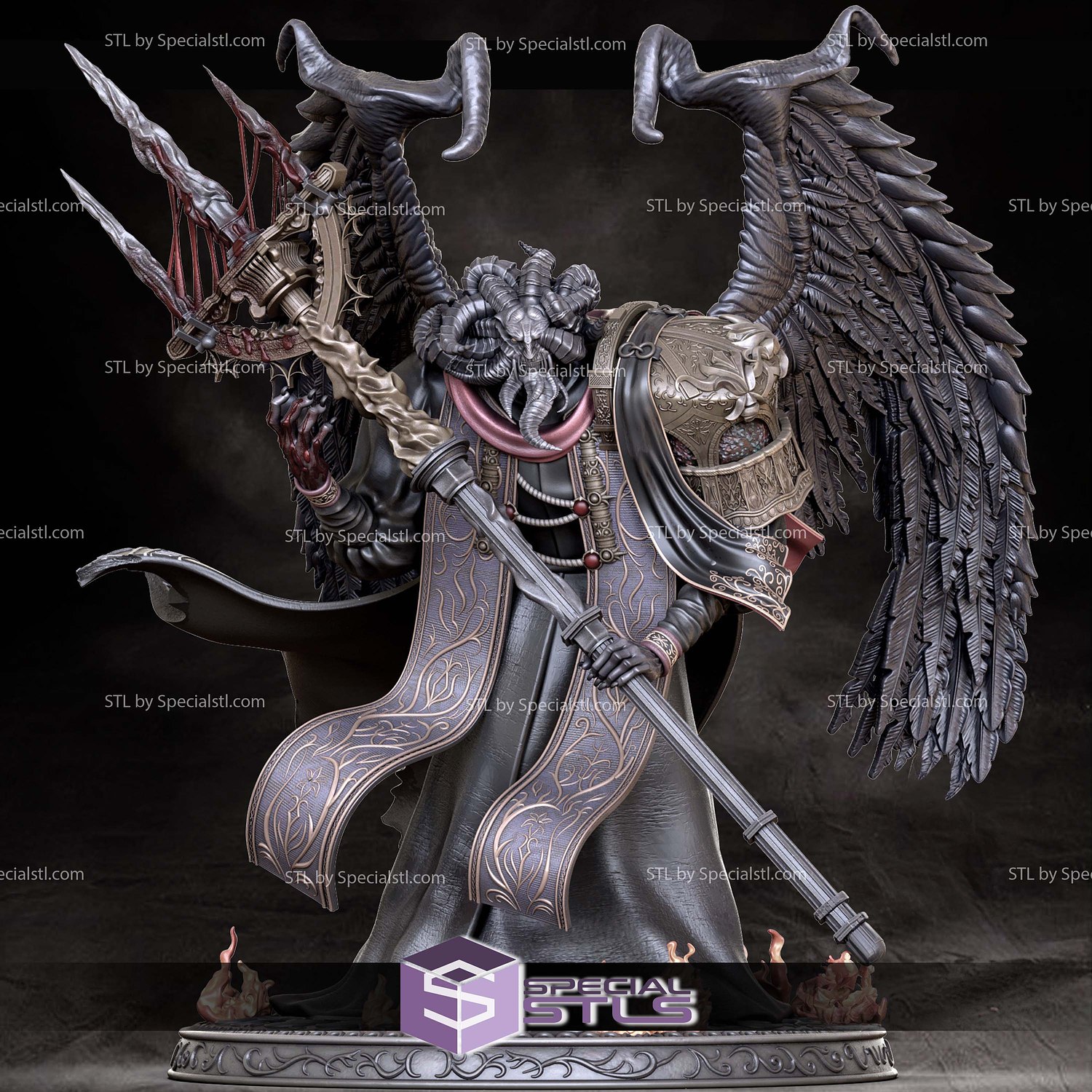Morven Blood Sovereign 3D Printer Files STL Model — view 2