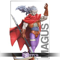 Magus Chrono Trigger STL Files 3D Model
