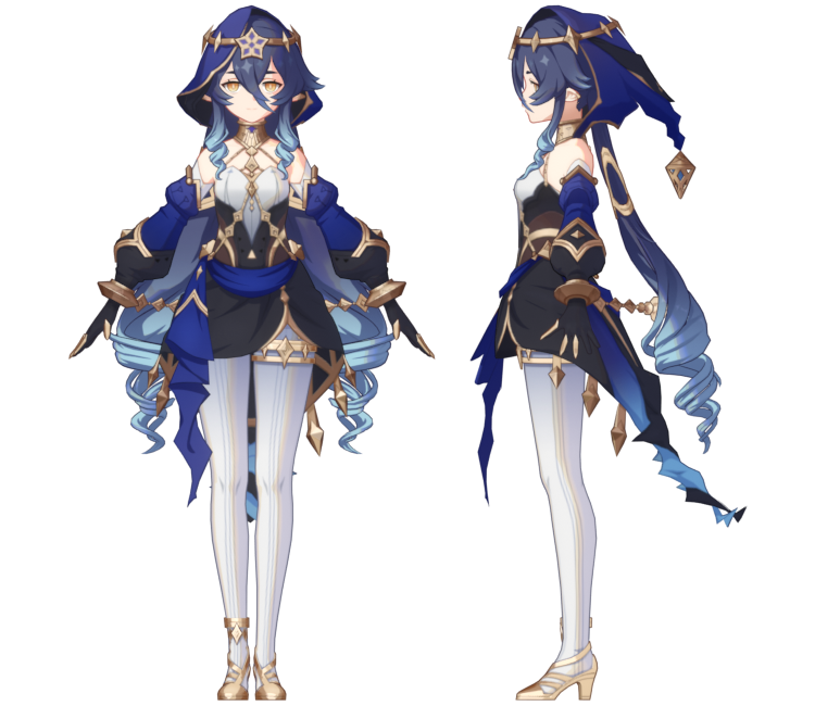 Genshin Impact Layla 3D STL Model