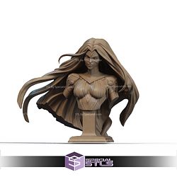 Medusa Marvel Rival Bust STL Files 3D Model