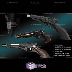 Cosplay STL Files Nan Blaster Starwars 3D Model