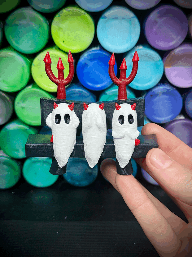 Ghost Files Drop~ 3D STL Model — view 4