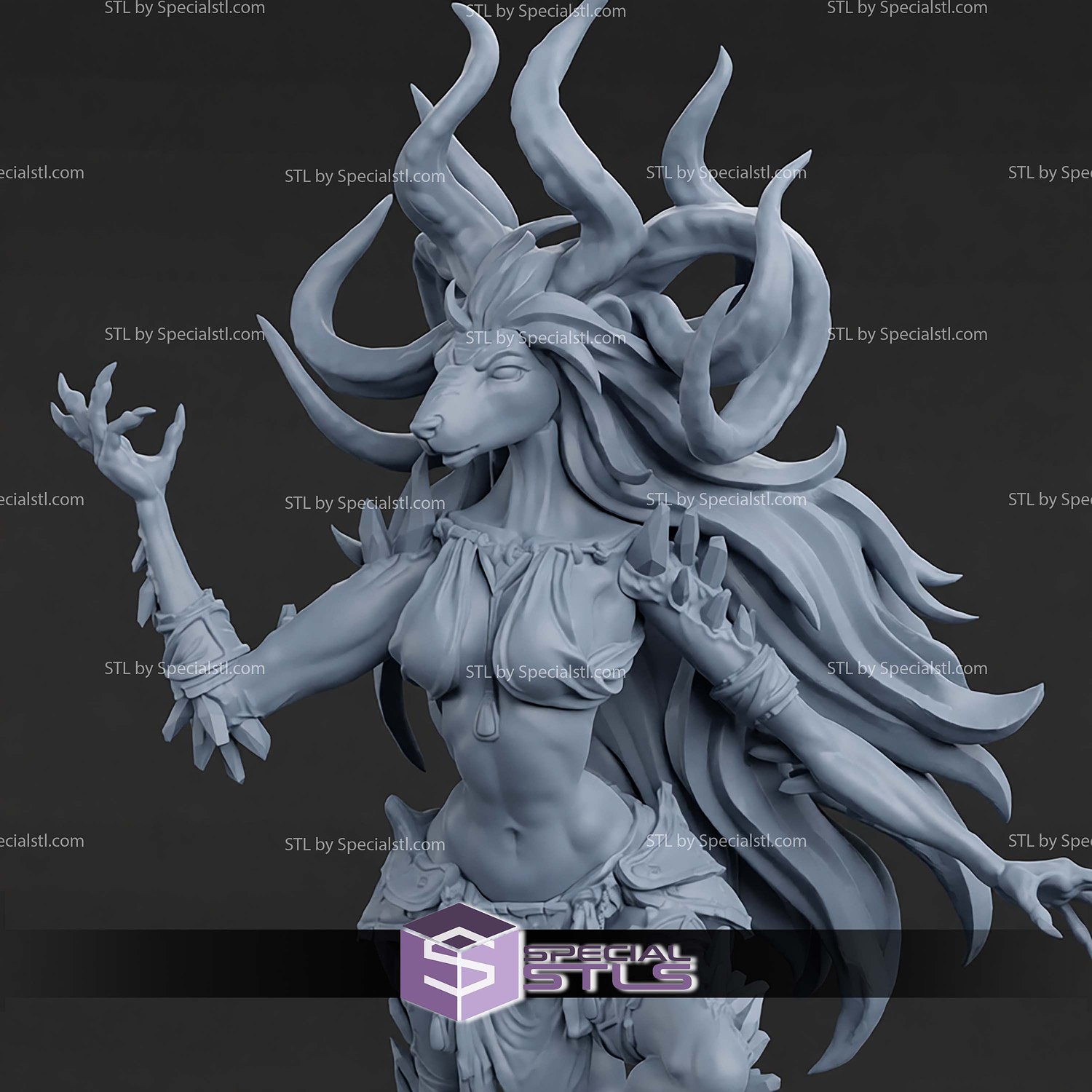 Verminqueen Rhenge 1-12 STL Files 3D Model — view 4