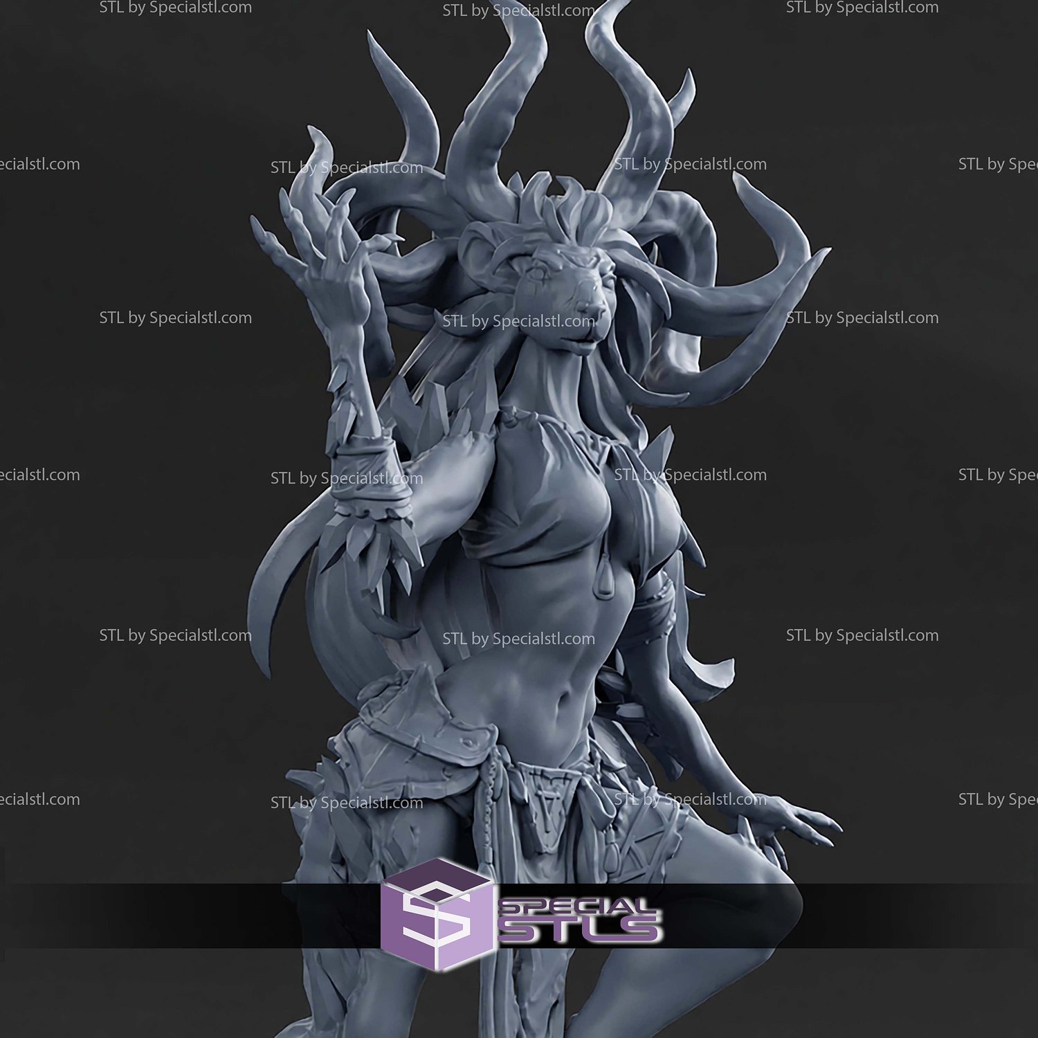 Verminqueen Rhenge 1-12 STL Files 3D Model — view 5