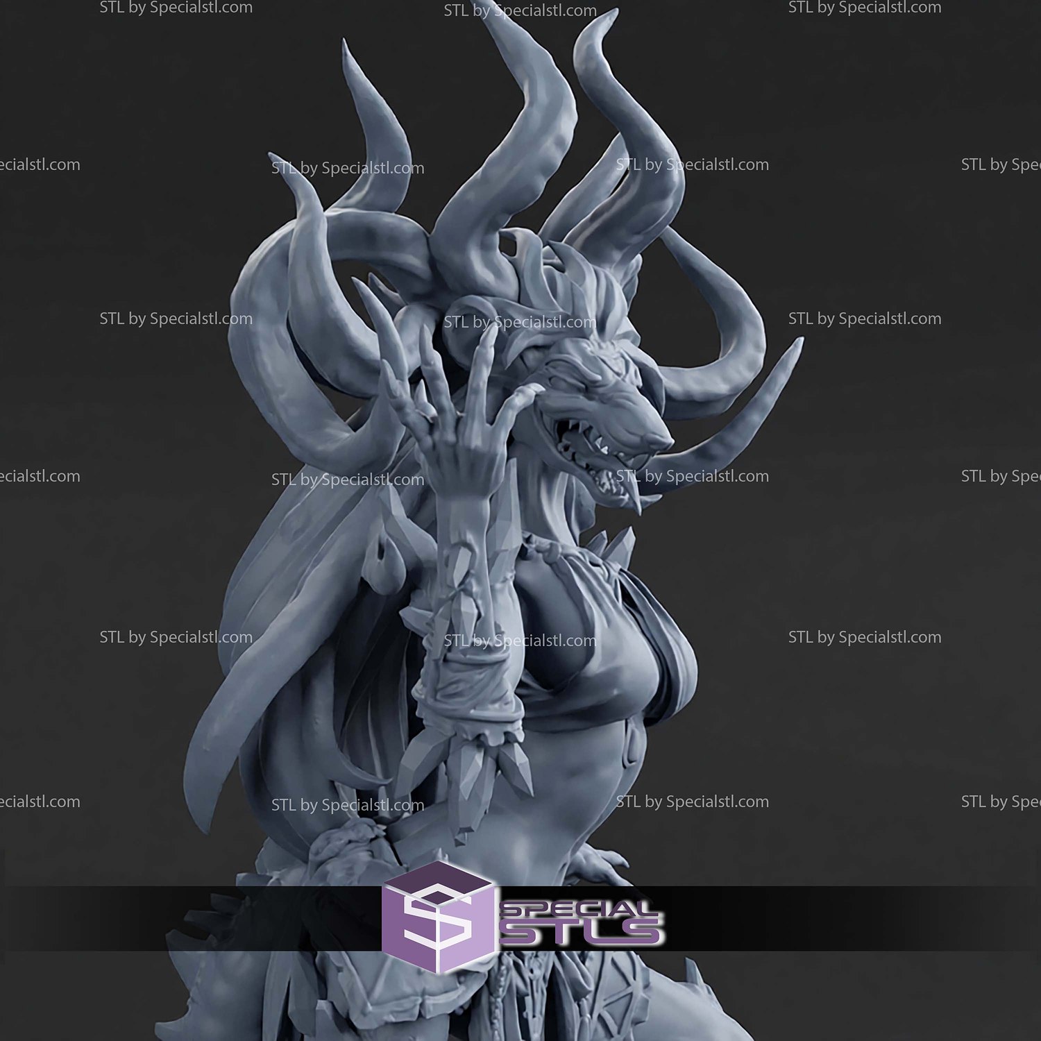 Verminqueen Rhenge 1-12 STL Files 3D Model — view 7