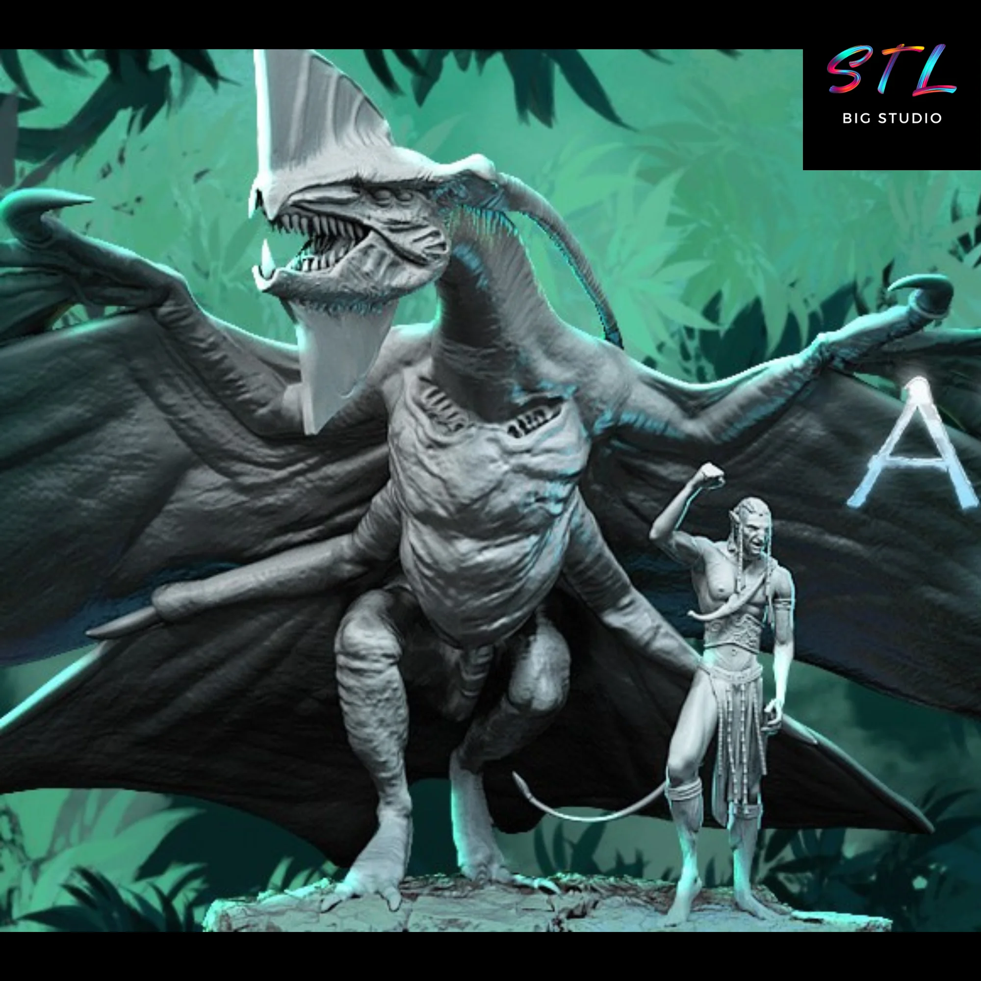 Morpheus STL | The Matrix | 3D Printable Figure Model — view 7