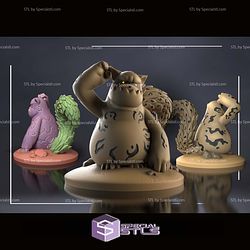 Shukaku Chibi 3D Printer Files STL Model