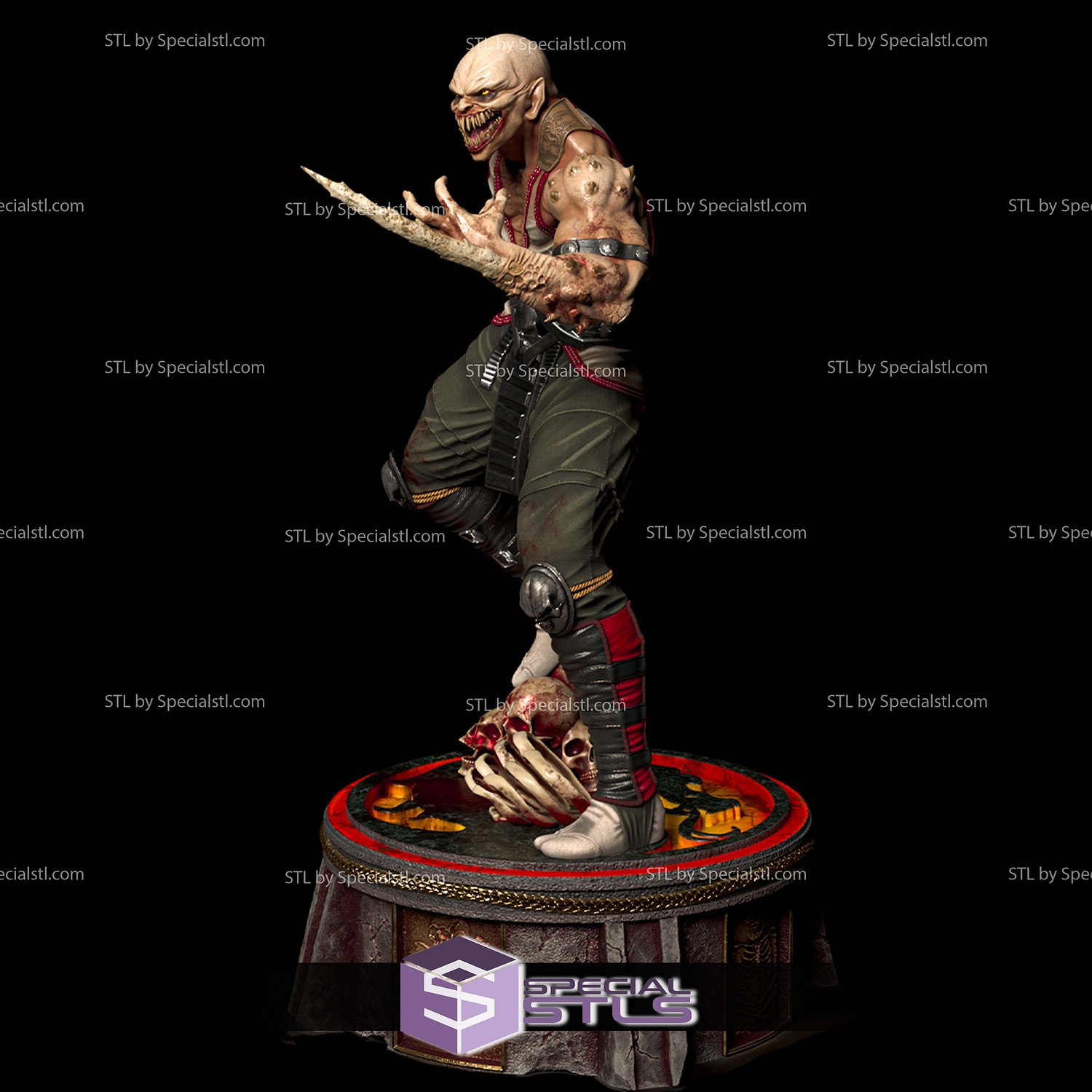 Baraka Mortal Kombat 1-8 STL Files 3D Model — view 3