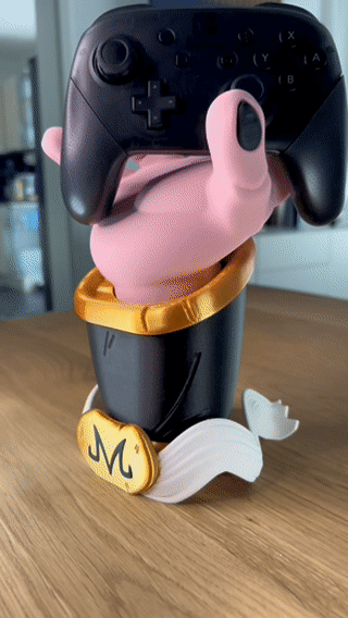 Universal Controller Stand - Inspired by Majin Buu from Dragonball - Fan Art 3D STL Model