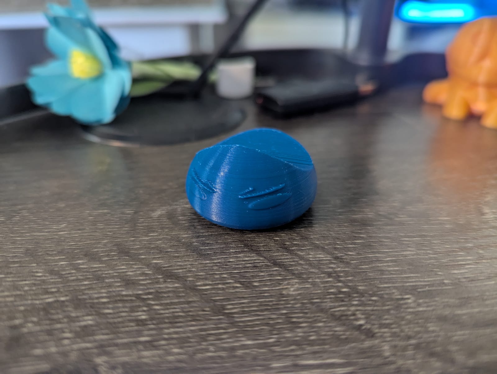Annoyed Rimuru Slime Pen Holder – Cute Anime Desk Companion 3D STL Model