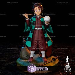 Tanjiro Kamado After Battle STL Files 3D Model