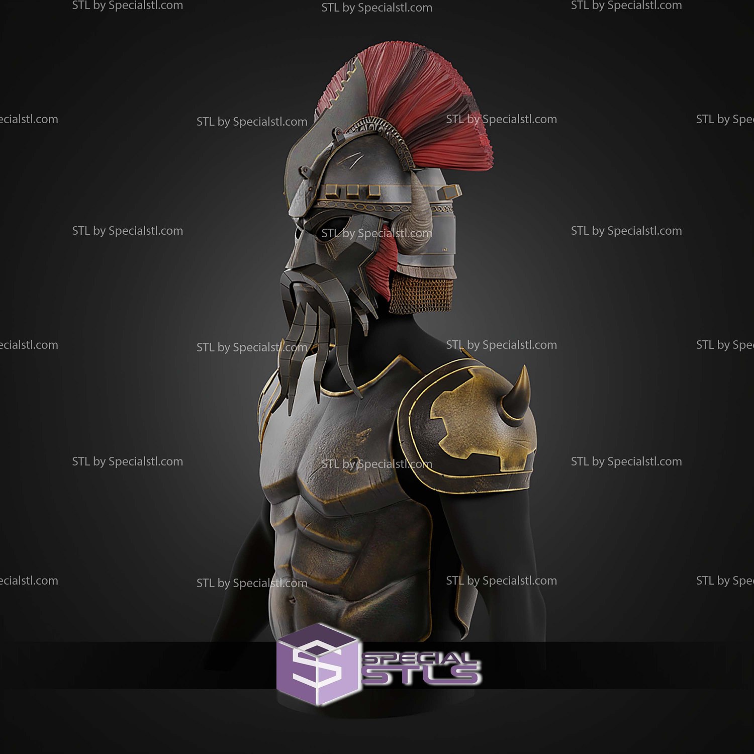 Cosplay STL Files Fallout Centurion Lanius Armor 3D Model — view 3