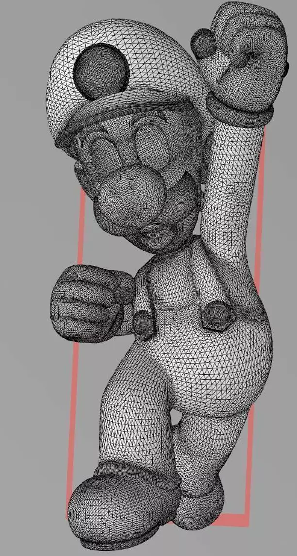 Luigi - HI RES 3D PRINT FILE 3D Printing STL Model