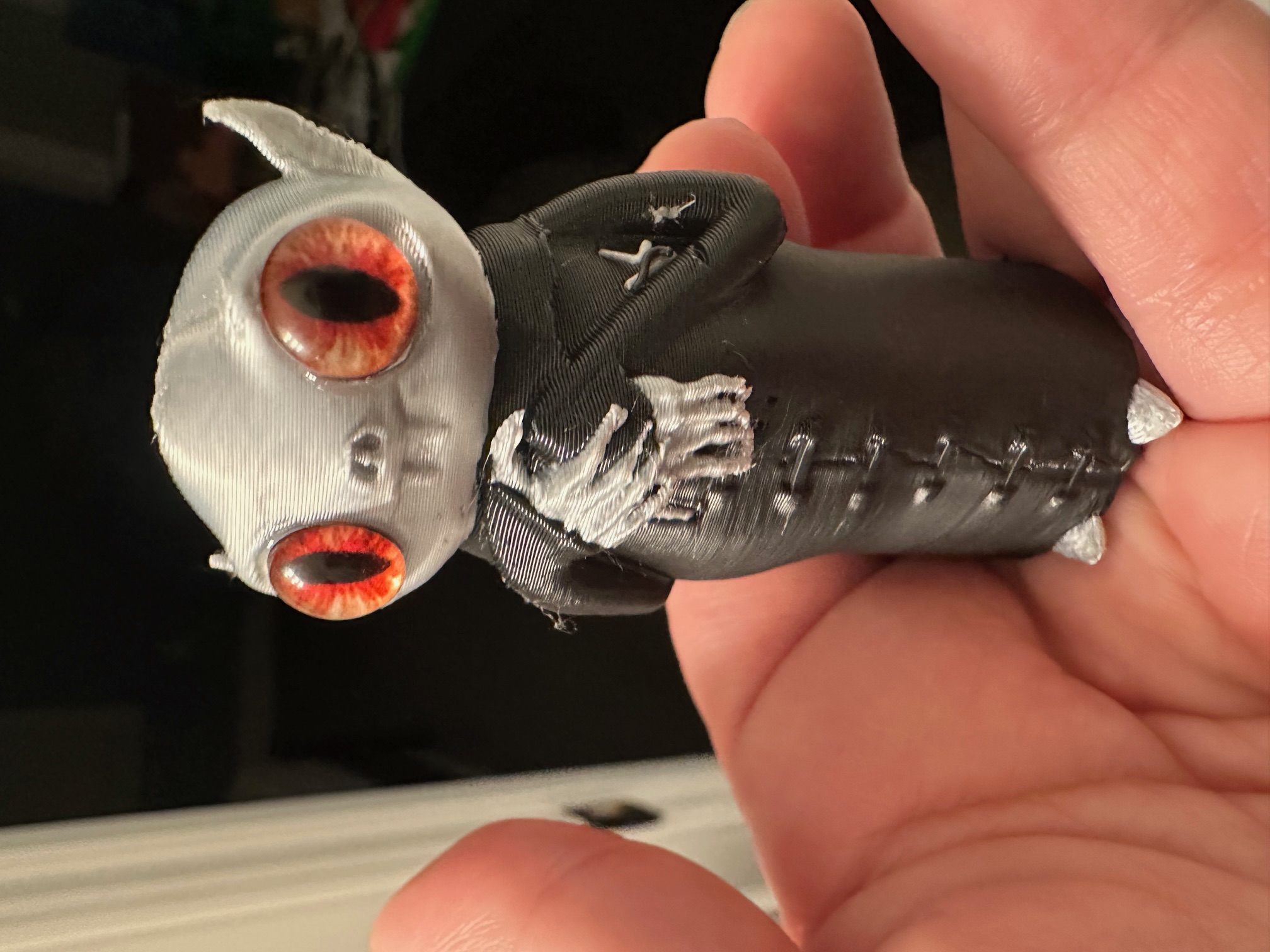 Yesferatu adorable vampire desk figurine 3D STL Model