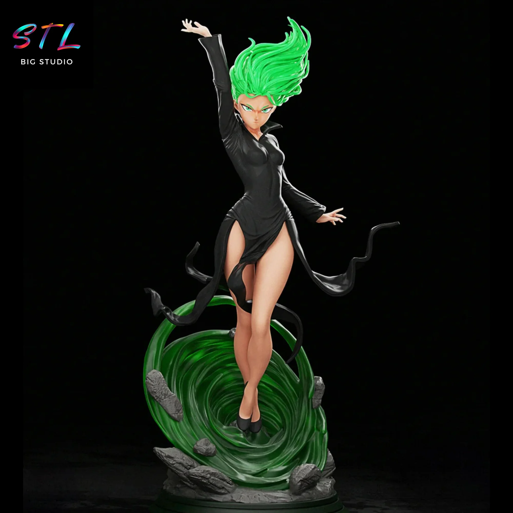 Tatsumaki STL | One Punch Man | 3D Printable Model Model