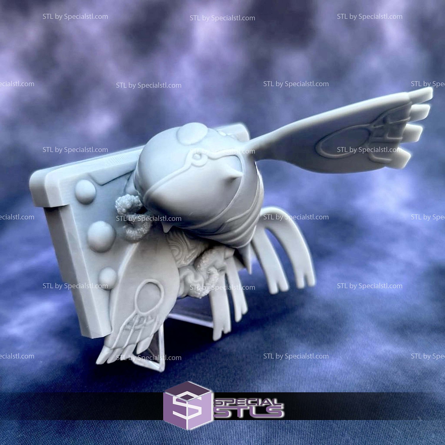 Pokemon Sapphire Gameboy Advance Cartridge Kyogre STL 3D Model — view 4