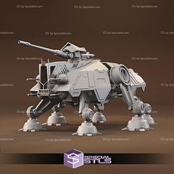 AT-TE Ship Star Wars V2 3D Printer Files STL Model
