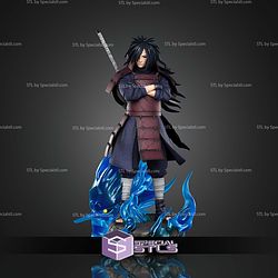 Madara Uchiha Naruto 320mm STL Files 3D Model