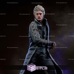 Virgil Devil May Cry 5 Sword STL Files 3D Model