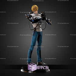Genos powerful cyborg STL Files 3D Model
