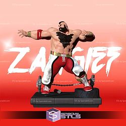 Zangief Arena Street Fighter 6 Sculptures 3D Printing STL Model