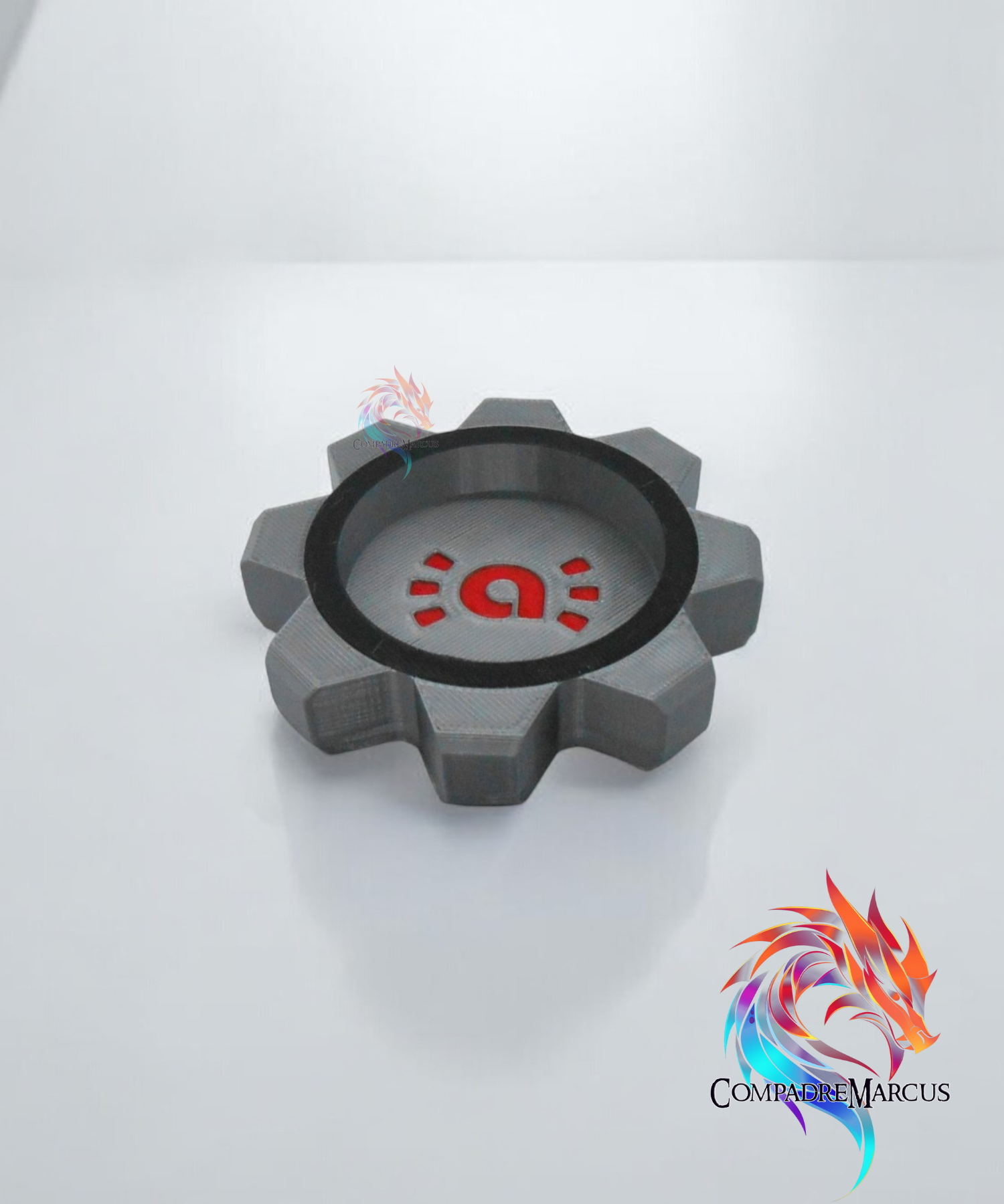 Amiibo Gear Display V2 / No supports / 3mf included 3D STL Model