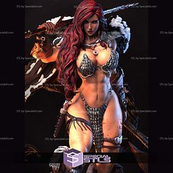 Red Sonja Vikings 3D Printer Files STL Model — view 1