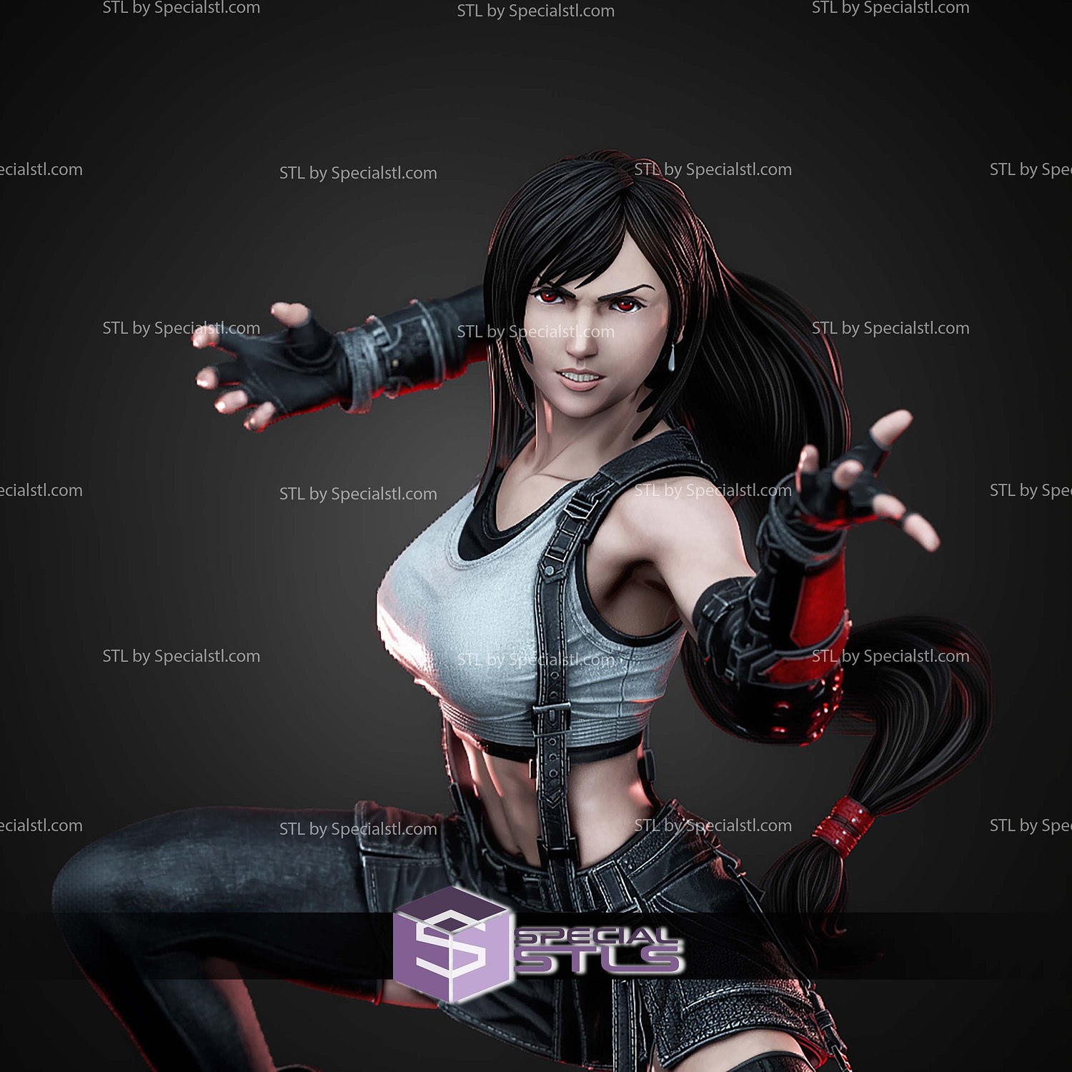 Tifa Seventh Heaven 1-6 STL Files 3D Model — view 2