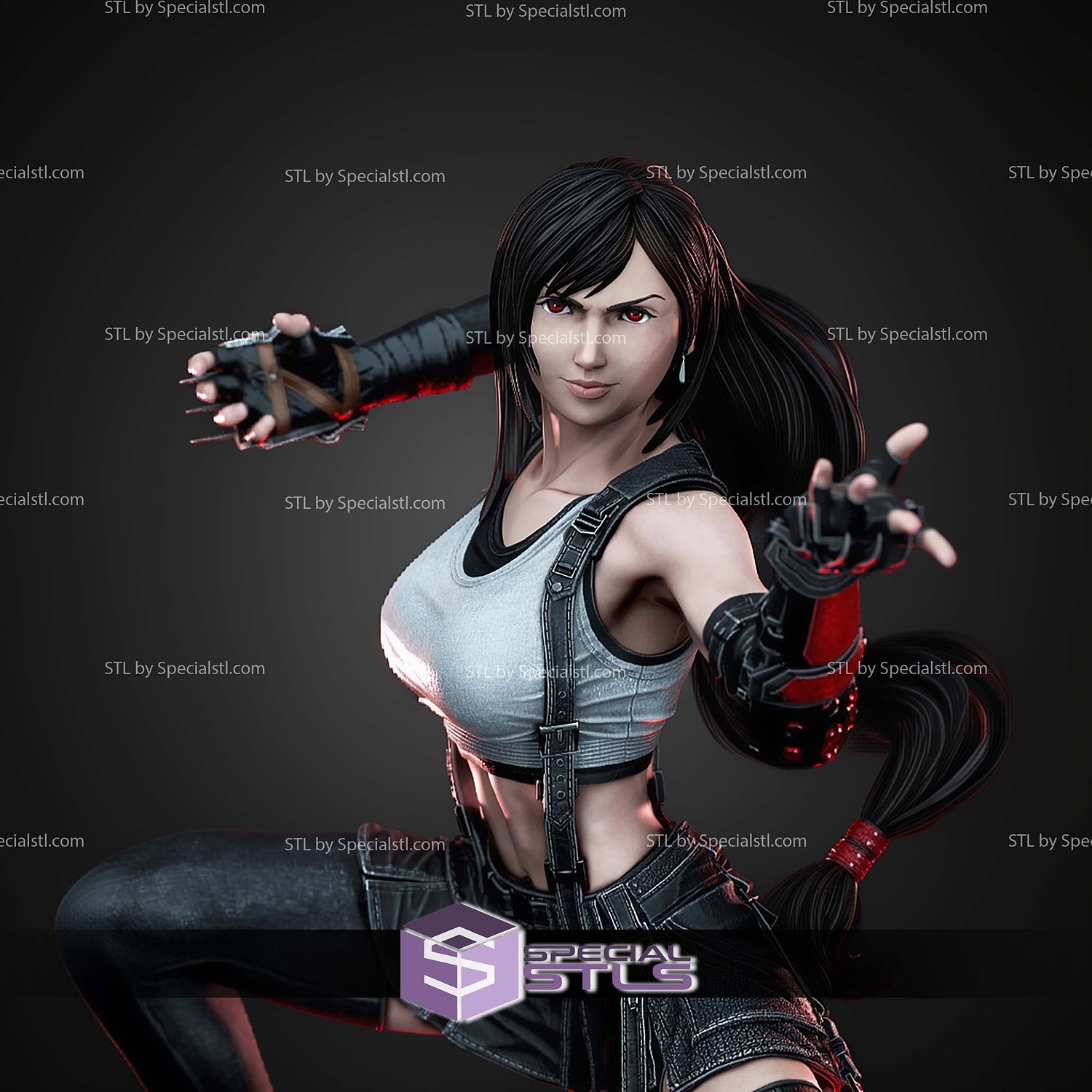 Tifa Seventh Heaven 1-6 STL Files 3D Model — view 3