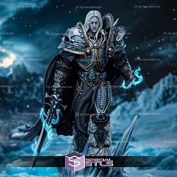 Arthas World of Warcraft Ice STL Printer Files 3D Model